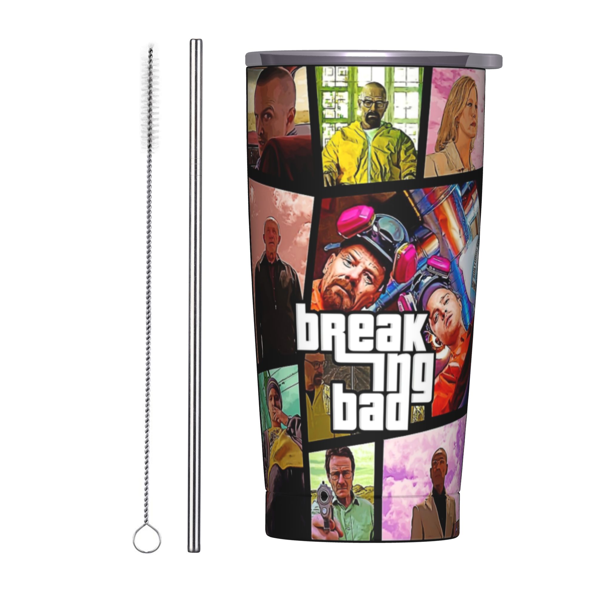 Термокружка-тамблер Breaking B – обзор и цена Tumbler 20Oz White
