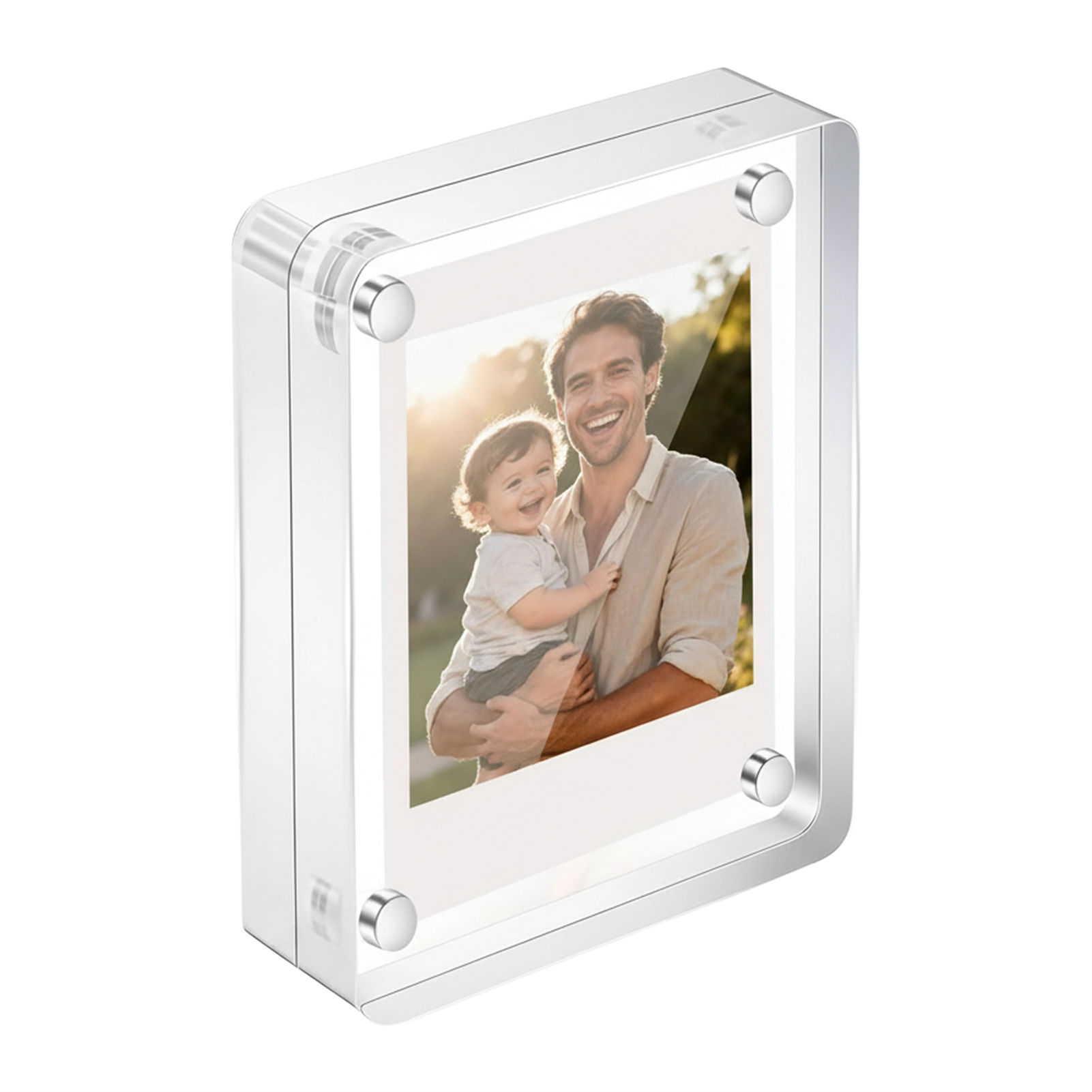 Акриловая магнитная фоторамка  – обзор и цена Photo Acrylic Block